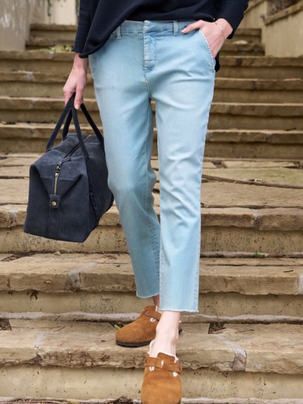 Frank & Eileen | Wicklow Jeans | Light Wash Blue Jeans |  Women's | Size 2